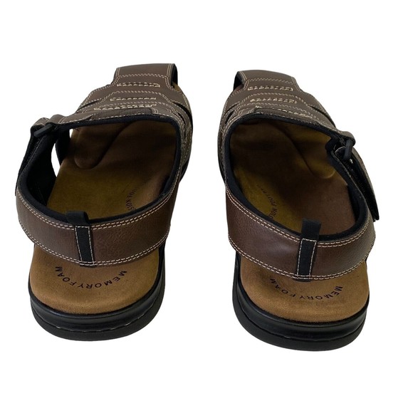 Dockers Men\'s Searose Brair 13W Sandals Fisherman Casual Comfort Outdoor Brown main image 8